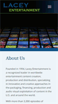 Mobile Screenshot of laceyentertainment.com
